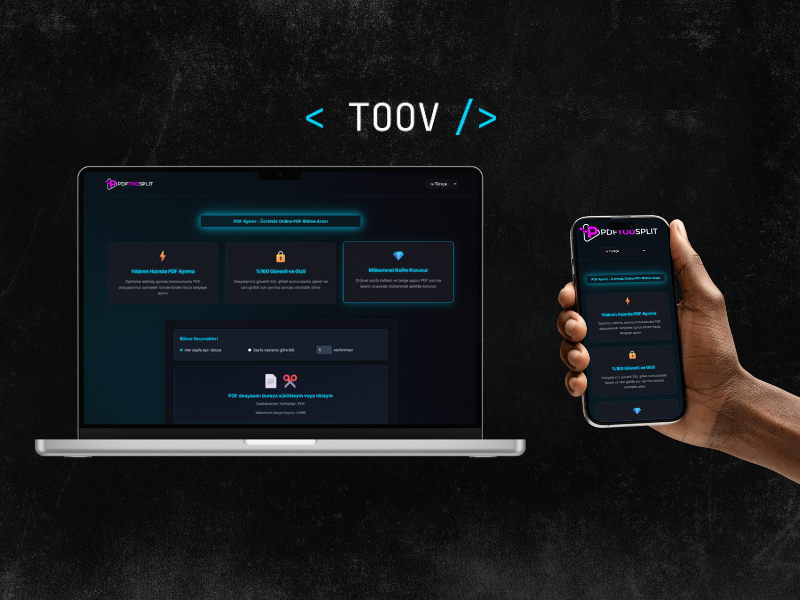 PDFtooSplit Web Uygulaması