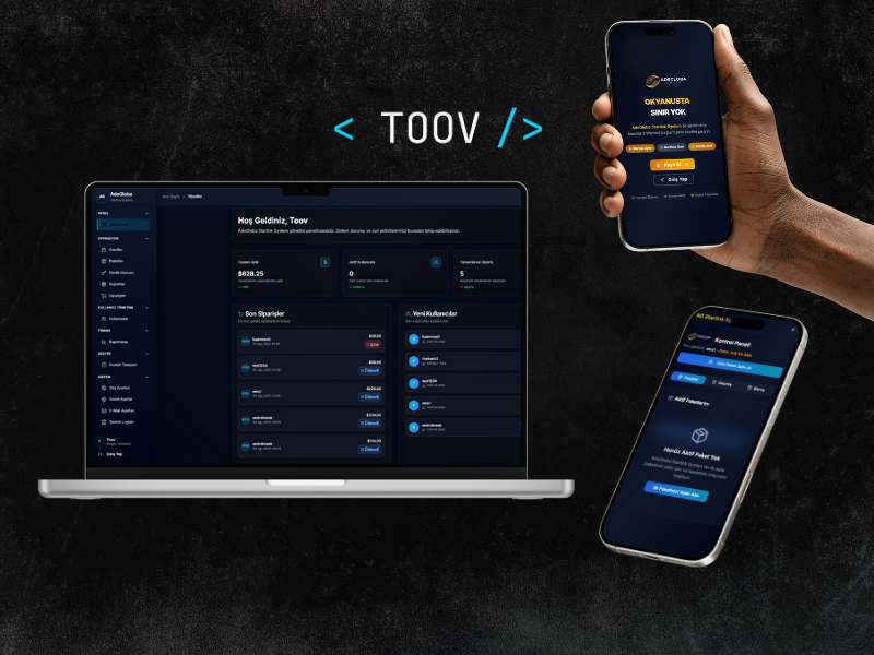 Starlink Yönetim Sistemi Web App
